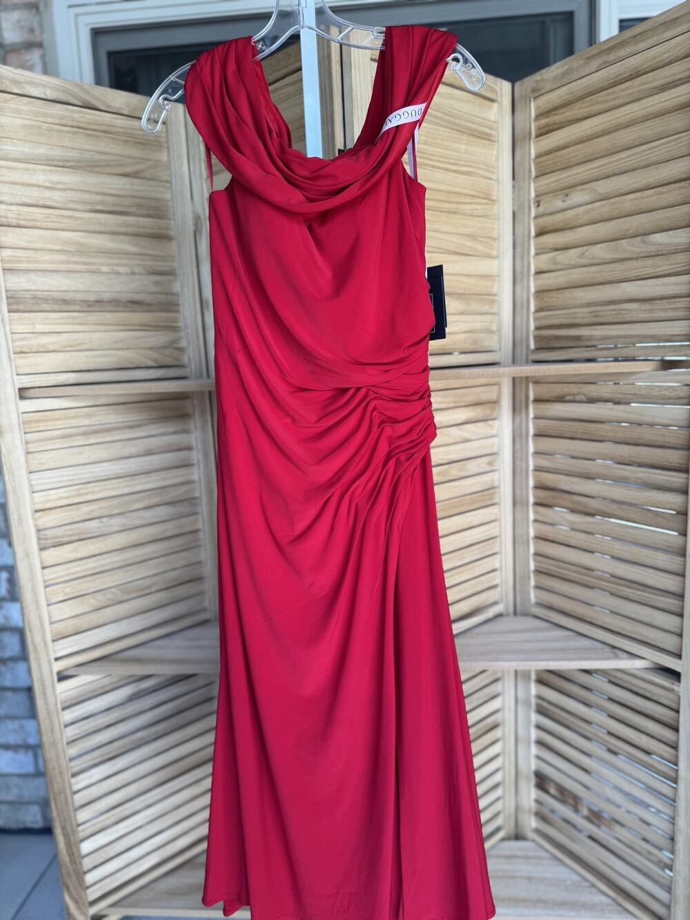 Ieena For Mac Duggal Dress Red Size 2